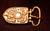 Mongol belt Buckle from Russia - W-85