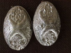 Silver Plate - Turtle Brooch set with world beasts - TB10