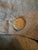 Medieval Button - cross hatched K-33