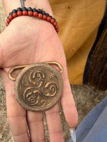 Brooch, Buckle or Mount - Celtic Sprial C-20