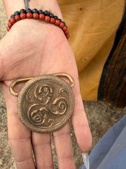 Brooch, Buckle or Mount - Celtic Sprial C-20