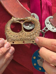 Viking holder with dragon pattern - J-18