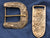 Bronze Viking Dragon Head Belt Set Z-21B19