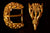 Bronze Saxon Stag Belt Set W01B57
