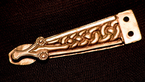 Saxon Knot Belt Tip - 1" wide - B-10