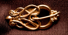 Viking Belt Buckle with Openwork Knots - VB11