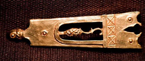 Belt tip with acorn - W-10