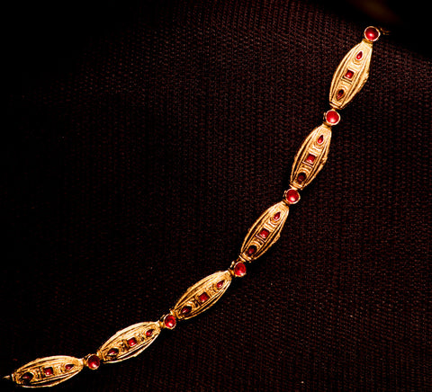 16th C. necklace with enamel - W-30