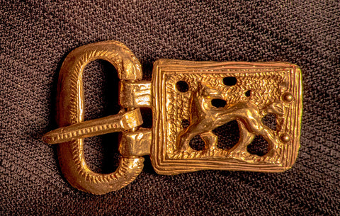 Norman belt buckle with a horse - X-81