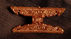 Equal Arm Saxon Brooch with Spiral Design - Y-04