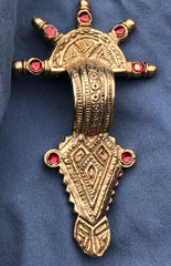 Bronze Gothic Bow Brooch TB-04