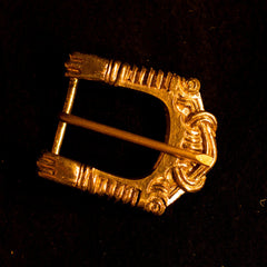 Bronze Viking Borre Style Belt Buckle VB06