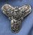 Blackened Silver-Plated Frankish-Viking Trefoil Brooch - VB07