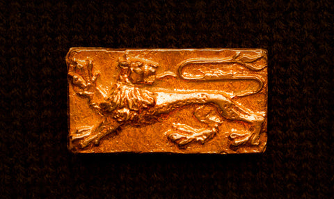 16th Century Belt Mount with a mighty Lion! - X-78
