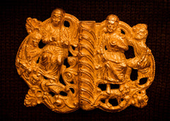 Large Cloak Clasp with Figures - Z-36